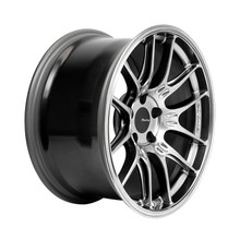 Enkei GTC02 18x9.5 5x114.3 15mm Offset 75mm Bore Hyper Silver Wheel - 534-895-6515HS