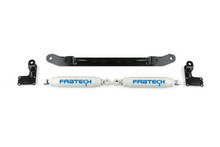Fabtech 07-14 GM C/K1500 2WD/4WD Dual Steering Stabilizer System w/Perf. Shocks - FTS21044BK