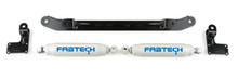 Fabtech 07-14 GM C/K1500 2WD/4WD Dual Steering Stabilizer System w/Perf. Shocks - FTS21044BK