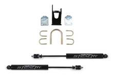 Fabtech 05-21 Ford F250/350 4WD Dual Stealth Steering Stabilizer Kit - Opposing Style - FTS8046