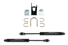Fabtech 05-21 Ford F250/350 4WD Dual Stealth Steering Stabilizer Kit - Opposing Style - FTS8046