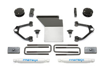 Fabtech 07-18 GM K1500 w/OE Forged UCA 3.5in Budget UCA System w/Rear Perf. Shocks - K1059