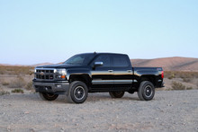 Fabtech 14-18 GM K1500 w/OE Alum. UCA 4in Budget UCA System w/Rear Perf. Shocks - K1070