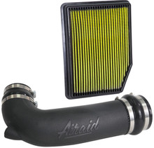 Airaid 19-20 Chevrolet Silverado 1500 V6-4.3L Jr Intake Kit - Oiled / Yellow Media - 204-795