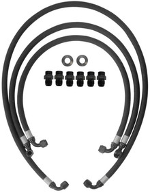 Fleece Performance 06-10 GM Duramax 6.6L LBZ/LMM Allison Transmission Cooler Lines - FPE-TL-LBZ-LMM