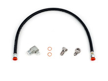 Forced Performance 1g DSM Stainless Steel Braided Oil Supply Line - 3055010
