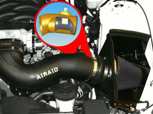 Airaid 05-09 Mustang GT 4.6L MXP Intake System w/ Tube (Dry / Black Media) - 452-172