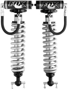 Fox 2007 Chevy 1500 4WD w/UCA 2.5 Factory Series 5.35in. R/R Coilover Shock Set - Black/Zinc - 880-02-525