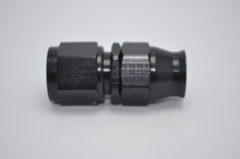 Fragola -12AN Real Street Straight Hose End Black For PTFE Hose - 680112-BL