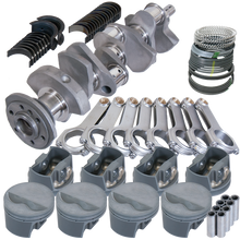 Eagle Chevy 350 3.480in Crank 5.700in H-Beam -5cc Flat Top 4.040in Pistons Rotating Assembly - 12001040