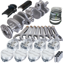 Eagle Chevy LT1 350 1Pc 3.750in Crank 6.000in H-Beam -18cc 4.040in Pistons Rotating Assembly - 12303L040
