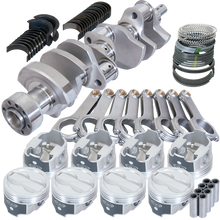 Eagle Chevy LT1 350 1Pc 3.750in Crank 5.700in H-Beam -18cc 4.040in Pistons Rotating Assembly - 12304L040