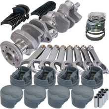 Eagle Chevy 400 3.750in Crank 6.000in H-Beam -5cc Flat Top 4.155in Pistons Rotating Assembly - 12503030