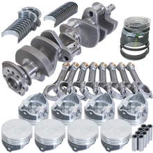 Eagle Chevy 350 3.480in Crank 6.000in I-Beam Rods -7cc Flat Top 4.040in Pistons Rotating Assembly - 13205040