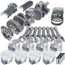 Eagle Chevy 350 IMCA 3.480in Crank 5.700in I-Beam Rods -3.7cc 4.030in Pistons Rotating Assembly - 13302C030