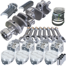 Eagle Chevy LT1350 1Pc 3.750in Crank 5.700in I-Beam Rods -18cc 4.040in Pistons Rotating Assembly - 13304L040