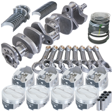 Eagle Chevy LT1350 1Pc 3.750in Crank 5.700in I-Beam Rods -18cc 4.040in Pistons Rotating Assembly - 13304L040
