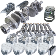 Eagle Chevy LT1350 1Pc 3.750in Crank 5.700in I-Beam Rods -18cc 4.030in Pistons Rotating Assembly - 13324L030