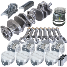 Eagle Chevy LT1350 1Pc 3.750in Crank 5.700in I-Beam Rods -18cc 4.030in Pistons Rotating Assembly - 13324L030