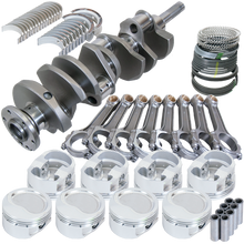 Eagle Ford FE 4.250in Crank 6.700in I-Beam Rods -17cc Inv Dome 4.100in Pistons Rotating Assembly - 158034100