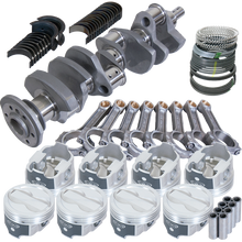 Eagle Chevy LT1 350 1Pc 3.750in Crank 5.700in I-Beam Rods -18cc 4.040in Pistons Rotating Assembly - 62304L040
