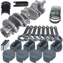Eagle Ford 351W 4.000in Crank 6.250in I-Beam Rods -6.6cc Flat Top 4.040in Pistons Rotating Assembly - 64125040