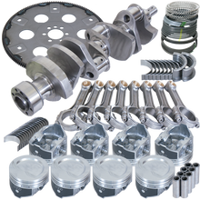 Eagle Chevy 350 1Pc 3.750in Crank 5.700in I-Beam Rod 4.060in Pistons 168 Tooth FP Balanced Assembly - B13054L06068