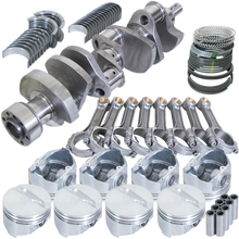 Eagle Chevy 350 1Pc 3.750in Crank 5.700in I-Beam Rod 4.060in Pistons 168 Tooth FP Balanced Assembly - B13054L06068