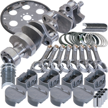 Eagle Chevy LT1350 1Pc 3.750in Crank 5.700in I-Beam Rods 4.000in Pistons 168 Tooth FP Bal Assembly - B13554L00068