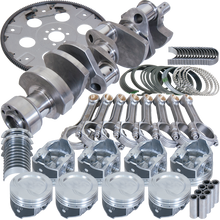 Eagle Chevy LT1350 1Pc 3.750in Crank 5.700in I-Beam Rods 4.040in Pistons 168 Tooth FP Bal Assembly - B13554L04068