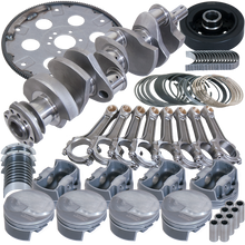 Eagle Chevy 454 1Pc 4.250in Crank 6.385in I-Beam Rod -3cc Flat Top 4.350in Pistons Balanced Assembly - B18020L100