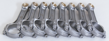 Eagle Chevrolet SB 5.700in 5.700in 5140 Steel 3/8in ARP8740 Bolts I-Beam Connecting Rods - Set of 8 - SIR5700CM