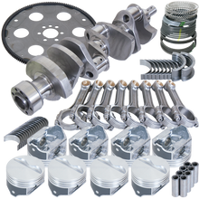 Eagle Chevy 350 1Pc 3.750in Crank 5.700in I-Beam Rods 4.000in Pistons 153 Tooth FP Balanced Assembly - B15455L00053