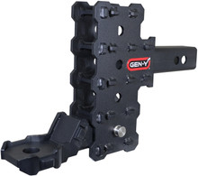 Gen-Y Phantom-X 2in Hollow Shank 4.5in Offset Drop 700lb TW 7K Hitch w/GH-13051X Plat Ball Mount - GH-13154X
