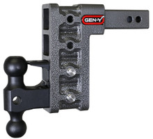 Gen-Y Mega Duty 2in Shank 7.5in Drop 2K TW 16K Hitch w/GH-051 Dual-Ball/GH-032 Pintle Lock - GH-524