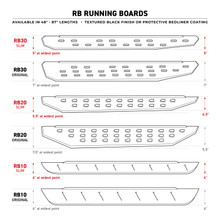 Go Rhino 07-20 Toyota Tundra Brackets for RB Running Boards - 6944155