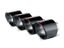 Akrapovic 06-13 Chevrolet Corvette ZO6/ZR1 (C6) Tail Pipe Set (Carbon 115 mm) - TP-CT/1