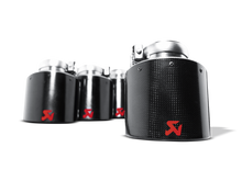 Akrapovic 06-13 Chevrolet Corvette ZO6/ZR1 (C6) Tail Pipe Set (Carbon 125 mm) - TP-NIR35C