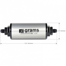 Grams Performance 20 Micron -6AN Fuel Filter - G60-99-0026