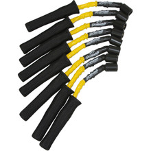 Granatelli 14-23 GM LT1 6.2L Hi-Perf Coil-Near-Plug Ignition Wire Conn Kit w/Ylw Jacket/Blk Sleeve - 28-1545HTYB