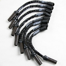 Granatelli 14-23 GM L83 5.3L/L86 6.2L Hi-Perf Coil-Near-Plug Wire Conn Kit w/Black Jacket - 28-5362HTB