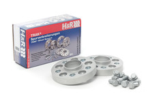H&R Trak+ 22.5mm DRA Wheel Adaptor Bolt 5/112 Center Bore 66.5mm Bolt Thread 14x1.25 - Black - 4555664SW