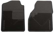 Husky Liners 00-06 Chevy Silverado/Suburban/GMC Sierra/Yukon Heavy Duty Black Front Floor Mats - 51031