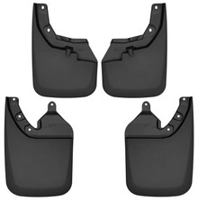 Husky Liners 16-22 Toyota Tacoma w/ OE Fender Flares Front and Rear Mud Guards - Black - 56946