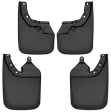 Husky Liners 16-22 Toyota Tacoma w/ OE Fender Flares Front and Rear Mud Guards - Black - 56946