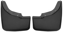 Husky Liners 15 Chevrolet Silverado 3500 HD Black Dually Rear Mud Guards - 57871