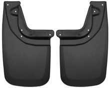 Husky Liners 05-12 Toyota Tacoma Regular/Double/CrewMax Cab Custom-Molded Rear Mud Guards - 57931