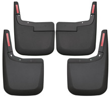 Husky Liners 2015-2017 Ford F-150 w/o Fender Flares Front and Rear Mud Guards - Black - 58446