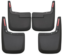 Husky Liners 2015-2017 Ford F-150 w/o Fender Flares Front and Rear Mud Guards - Black - 58446