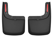 Husky Liners 2017 Ford F-250 / F-350 Super Duty Black Front Mud Guards (w/Flares) - 58471